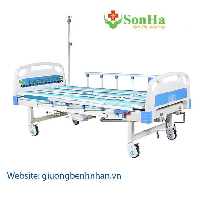 Giường Bệnh Nhân Có Bô Vệ Sinh NKM-B02T